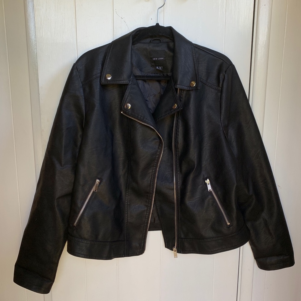 NEW LOOK black Moto Jacket